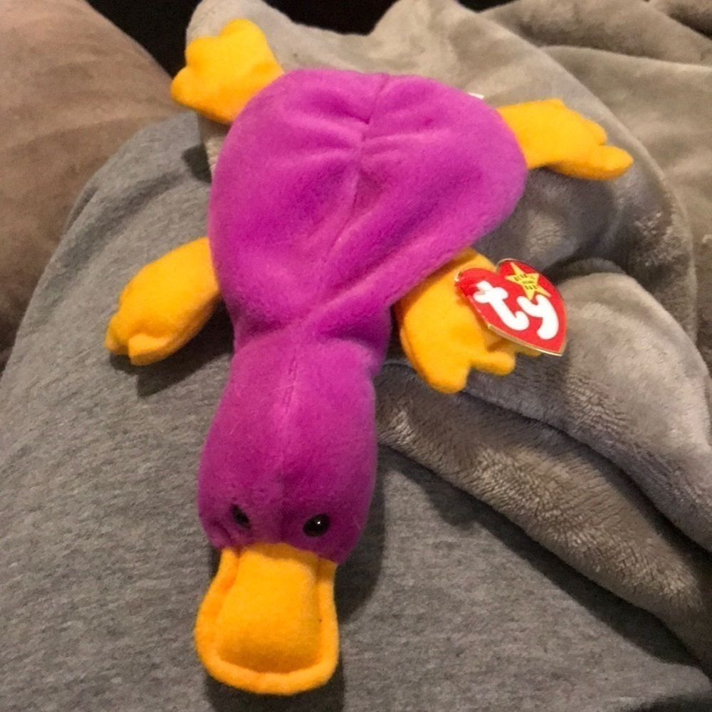 NWT Patti platypus style 4025 purple yellow